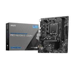 MSI Pro H610M-S D4 1700P Hdmi Usb3.2