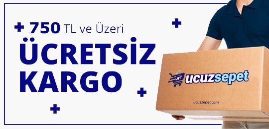 750 TL Üzeri Alışverişlerinizde Kargo Bedava