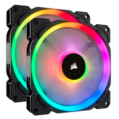 CORSAIR LL140 CO-9050074-WW ÇİFT IŞIK DÖNGÜ RGB LED PWM FAN