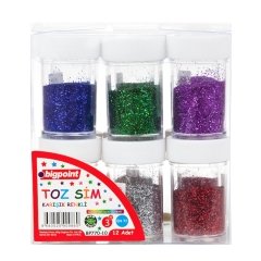 Bigpoint Toz Sim Karışık Renkli 8 Gram 12'li Kutu