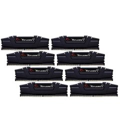 GSKILL RipjawsV Siyah DDR4-3200Mhz CL16 256GB (8X32GB) QUAD2 (16-18-18-38) 1,35V Bellek kiti