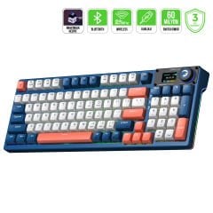 GamePower Gasket Elite RGB Wireless/Bluetooth/Kablolu Mekanik Red Switch Gasket Gaming Klavye