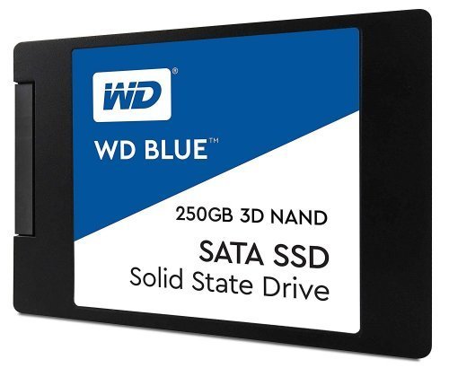 250GB WD BLUE 2.5'' 550/525MB/s WDS250G2B0A SSD