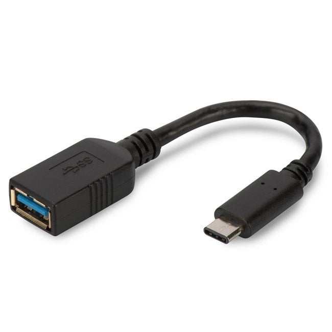 Digitus AK-300315-001-S Type-C to USB3.0 Otg Kablo