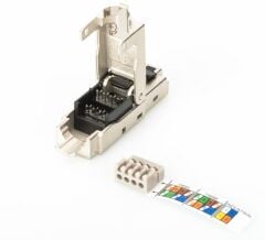 Digitus Zırhlı Saha Tipi RJ45 CAT6A Konnektör