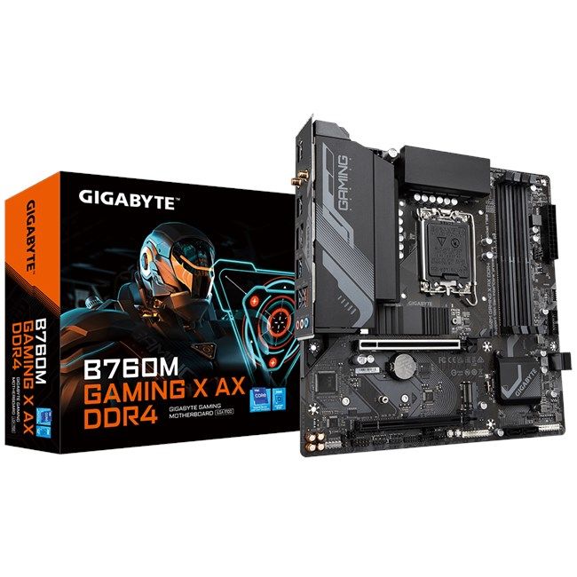 Gigabyte B760M Gaming X AX D4 1700P Hdmi Dp