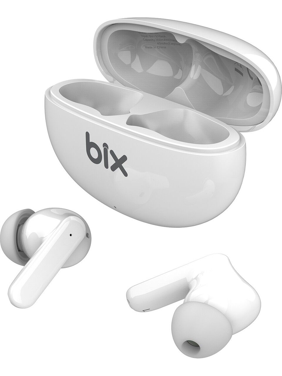 Bix BXTW1 Soundcraft TWS ANC Aktif Gürültü Önleyici Bluetooth 5.2 Ipx4 Kulak İçi Kulaklık Beyaz