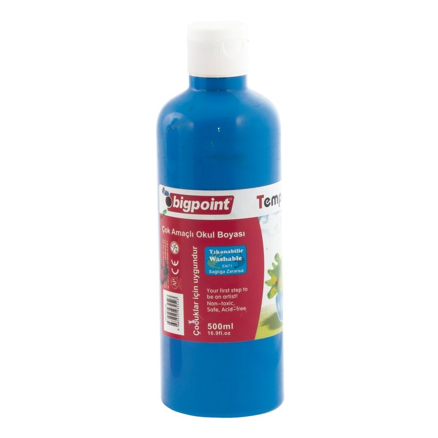 Bigpoint Tempera Paint 500 ml Mavi
