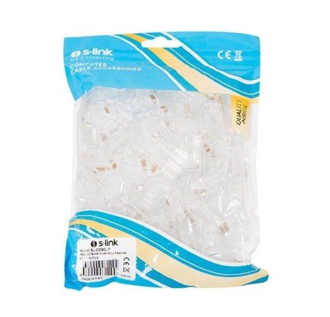 S-link SL-COB25P Cat6 100Lü Pakt Yeni NesilJck UTP