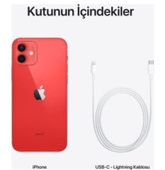 APPLE İPHONE 12 128GB MGJD3TU/A KIRMIZI (DİST)