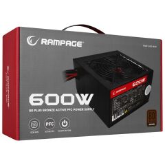 Everest Rampage 600W 80+ Bronze (RMP-600-80P)
