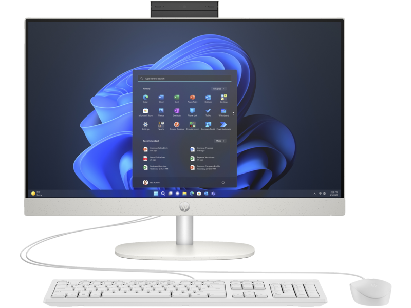 HP AIO 240 G10 884Q3EA i5-1335U 16GB 512GB SSD 23.8''W11PRO BEYAZ