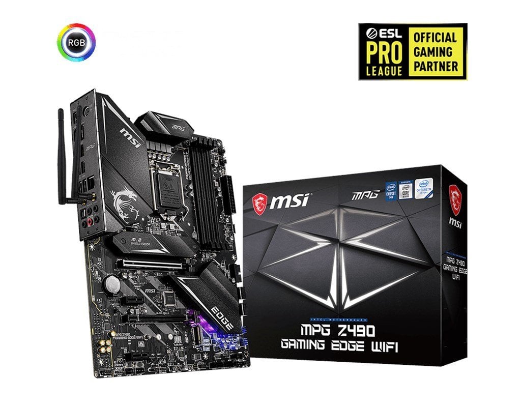 MSI Mpg Z490 Gaming Edge Wifi 1200P Hdmi Dp