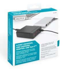 Digitus DA-10195 Type-C ve 3Port USB Şarj İstasyon