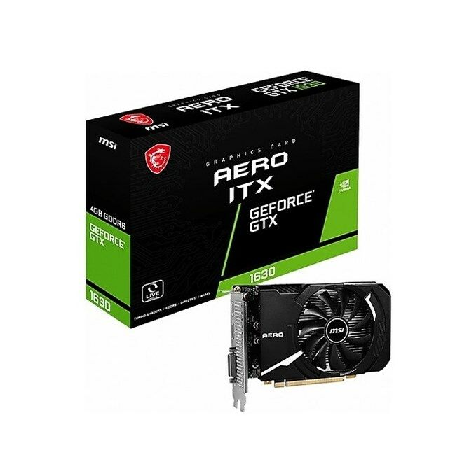 MSI GeForce GTX 1630 4GB Aero Itx GDDR6 64Bit