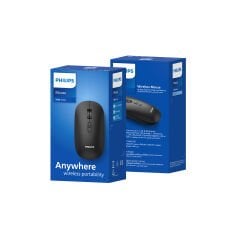 Philips SPK7508 1600 DPI 6 Tuşlu Dual Mod Optik Kablosuz Mouse - Siyah