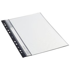 Bigpoint Klasör İçin Sunum Dosyası 10 Yaprak Siyah 5'li Paket