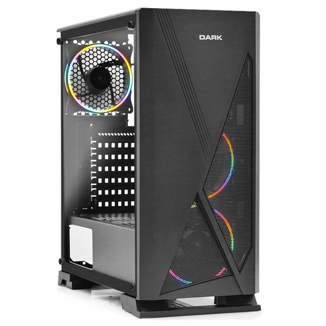 Dark ( Raider ) FRGB Fanlı Ön Mesh Mid Tower