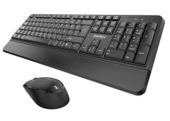 Everest KM-6176 Siyah Kablosuz Klavye Mouse Set