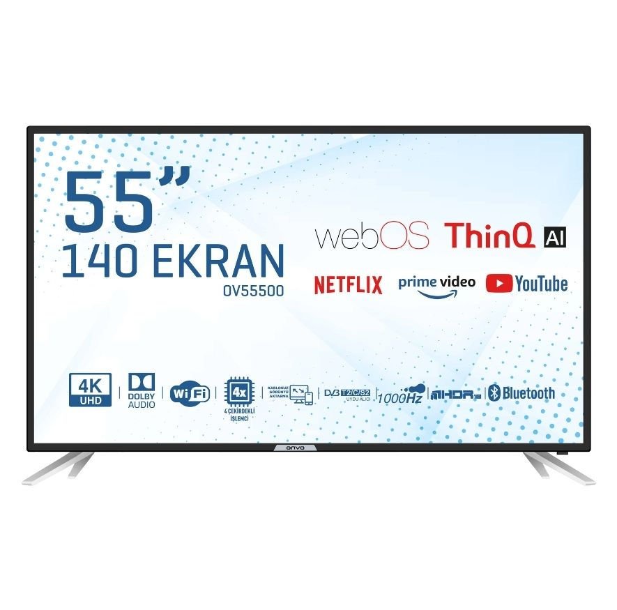 ONVO OV55500 55' UYDU ALICILI LED TV