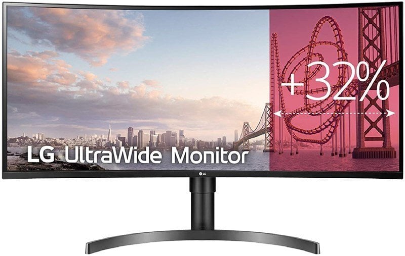 LG 35'' 35WN75C-B 100Hz Usb-C UltraWide Kavisli