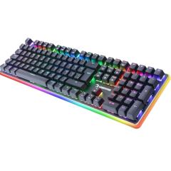 Gamepower Saber Usb Kablolu RGB Mavi Switch Mekanik Oyuncu Q Klavye