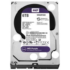 WD 6TB Purple 3.5'' 64MB Sata 6Gb/s 7/24 WD60PURZ