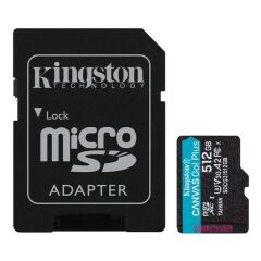 Kingston 512GB mSDXC CanvasGo+ 170MB SDCG3/512GB
