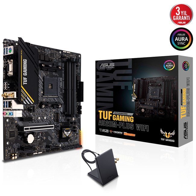 Asus Tuf Gaming A520M-Plus Wifi AM4 Ryzen