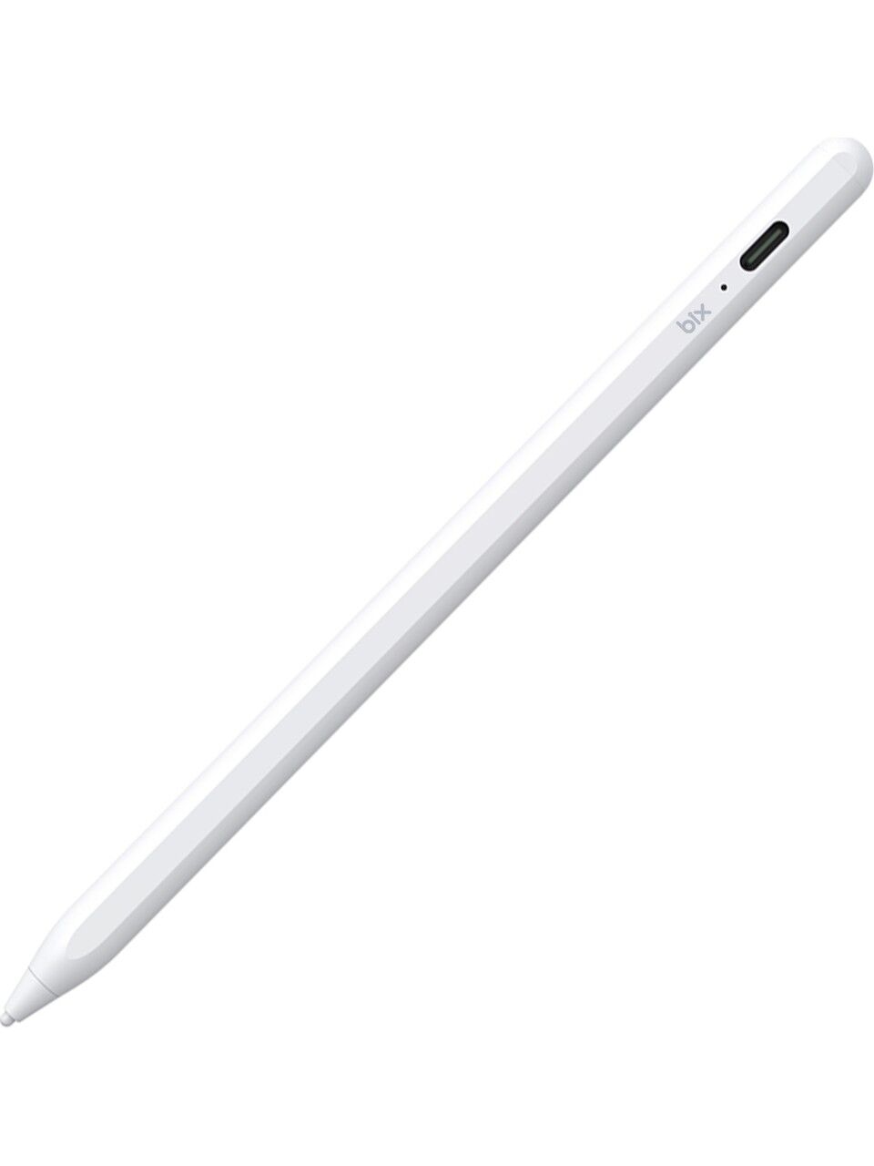 Bix SP02W Bluetooth Dokunmatik Kalem Stylus Pen Manyetik Çekim Destekli, Avuç İçi Reddetme Özellikli iPad Kalemi 2018-2022 için iPad Android Uyumlu Universal Yazı ve Çizim Kalemi Beyaz