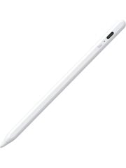 Bix SP02W Bluetooth Dokunmatik Kalem Stylus Pen Manyetik Çekim Destekli, Avuç İçi Reddetme Özellikli iPad Kalemi 2018-2022 için iPad Android Uyumlu Universal Yazı ve Çizim Kalemi Beyaz
