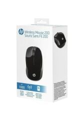 HP 200 Kablosuz Mouse Siyah X6W31AA