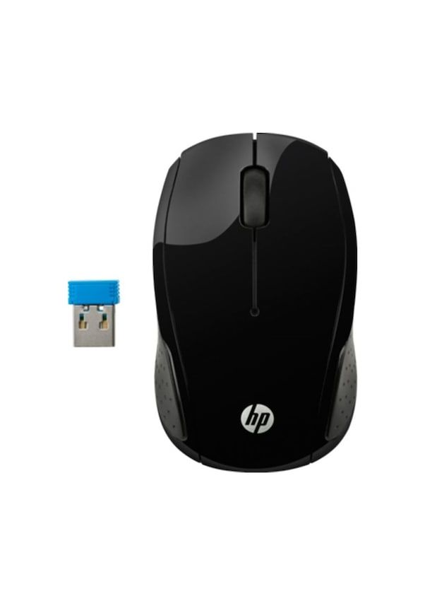 HP 200 Kablosuz Mouse Siyah X6W31AA