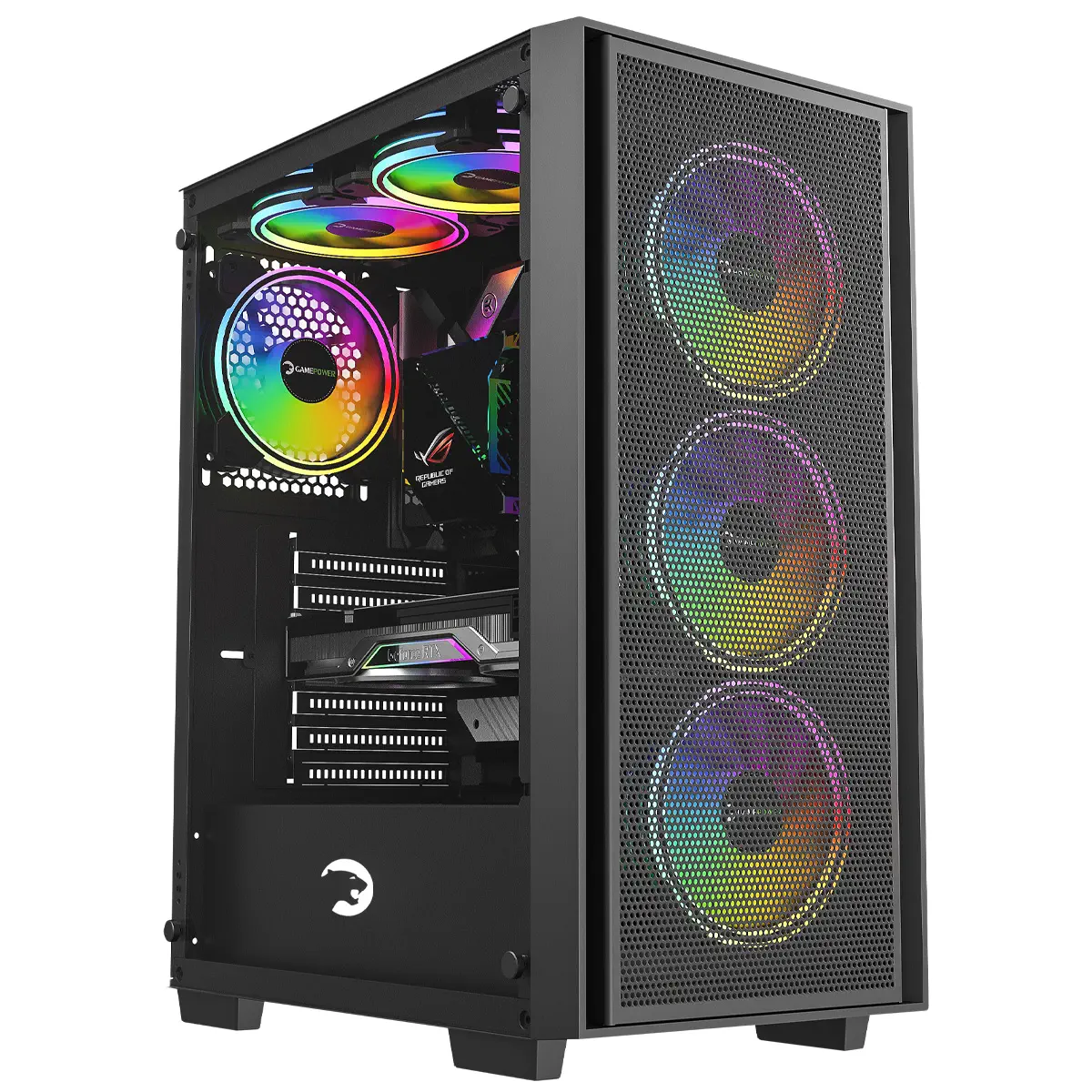 Gamepower Flex ARGB 4 Fanlı ATX Oyuncu Kasası