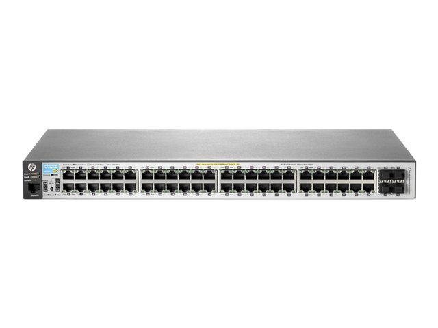 HP J9772A 2530-48G 48 PORT GIGABIT 48 PORT POE  SWITCH 4 SFP