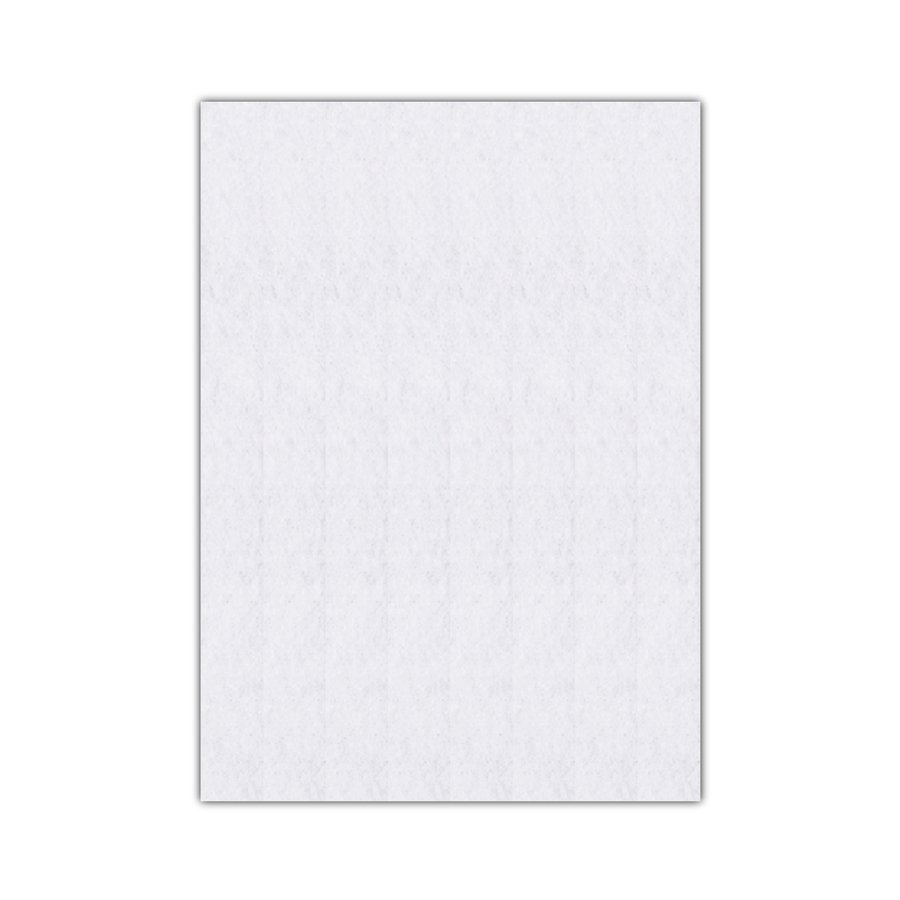 Bigpoint Keçe 50x70cm 2mm Beyaz 10'lu Paket