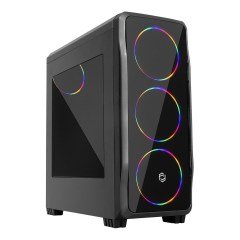 Frisby 650W 80+(FC-9345G) Mid Tower 4xHalo Led Fan
