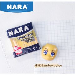 Nara Polimer Kil 55 Gram PM35 Amber Yellow 6'lı Şirink