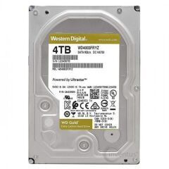 WD 4TB Gold 3.5'' 7200Rpm 256MB Sata3 WD4003FRYZ