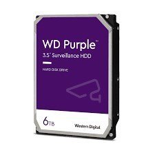 WD 6TB Purple 3.5'' 128MB Sata 6Gb/s 7/24 WD62PURZ