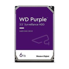 WD 6TB Purple 3.5'' 128MB Sata 6Gb/s 7/24 WD62PURZ