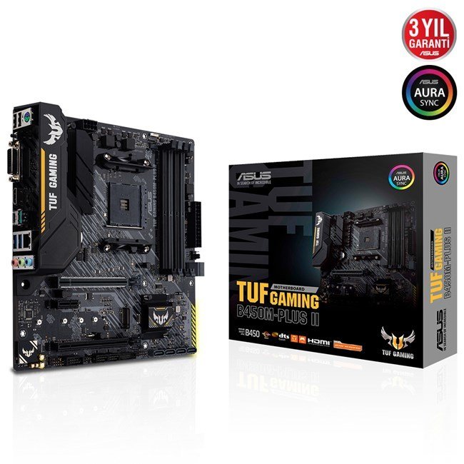 Asus Tuf Gaming B450M-Plus II AM4 Ryzen DDR4