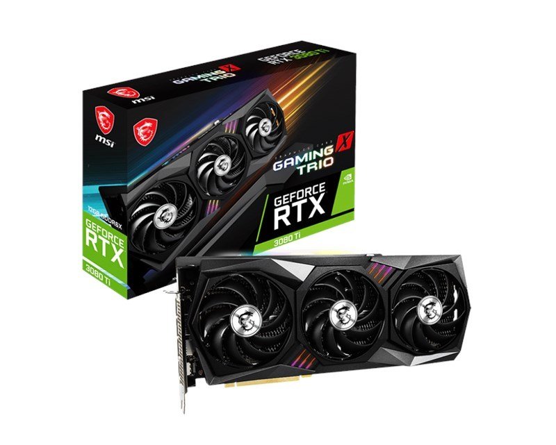 MSI GeForce RTX 3080 TI Gaming X Trio 12G GDDR6X