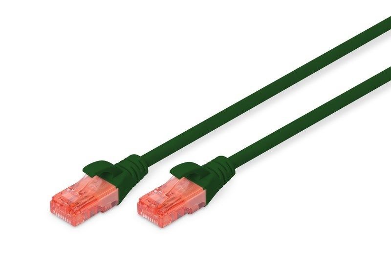 Digitus DK-1617-020/G U/UTP Cat6 Yeşil Kablo (2m)