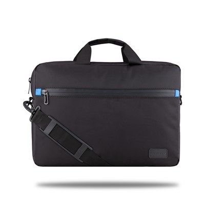 Classone W-TX10M WTXpro Su Geçirmez Kumaş, Notebook Çantası - Siyah/Mavi