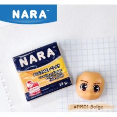 Nara Polimer Kil 55 Gram PM01 Beige 6'lı Şirink