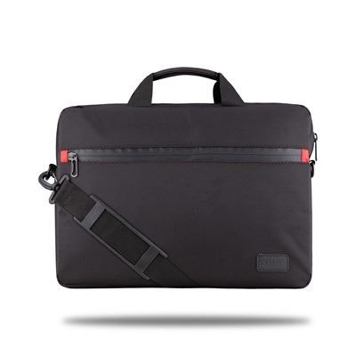 Classone W-TX10K WTXpro Su Geçirmez Kumaş, Notebook Çantası - Siyah/Kırmızı