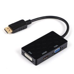 Dark DK-HD-ADPX3 DisplayPort-DVI/HDMI/VGA Çklayıcı