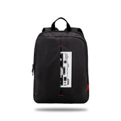 Classone PR-R170 Roma XL Serisi WTXpro Su Geçirmez Kumaş Notebook 17 inch Sırt Çantası / Siyah