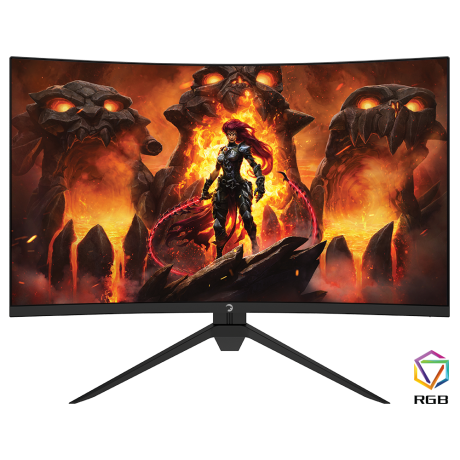 GamePower Intense X60 27″ 1ms 165Hz Curved 2K WQHD 2560*1440 RGB Gaming Monitör